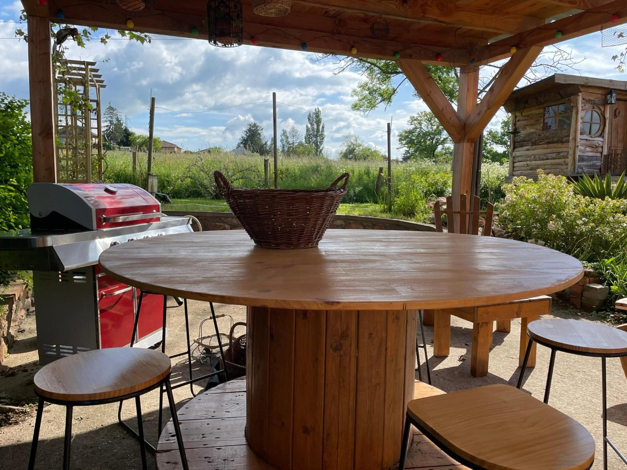 La Grange Aux Hirondelles - Appartement Complet Et Independant Commelle-Vernay Eksteriør billede